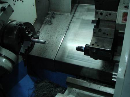 打印机轴端面加工2